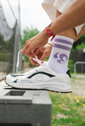 Socken Mauve