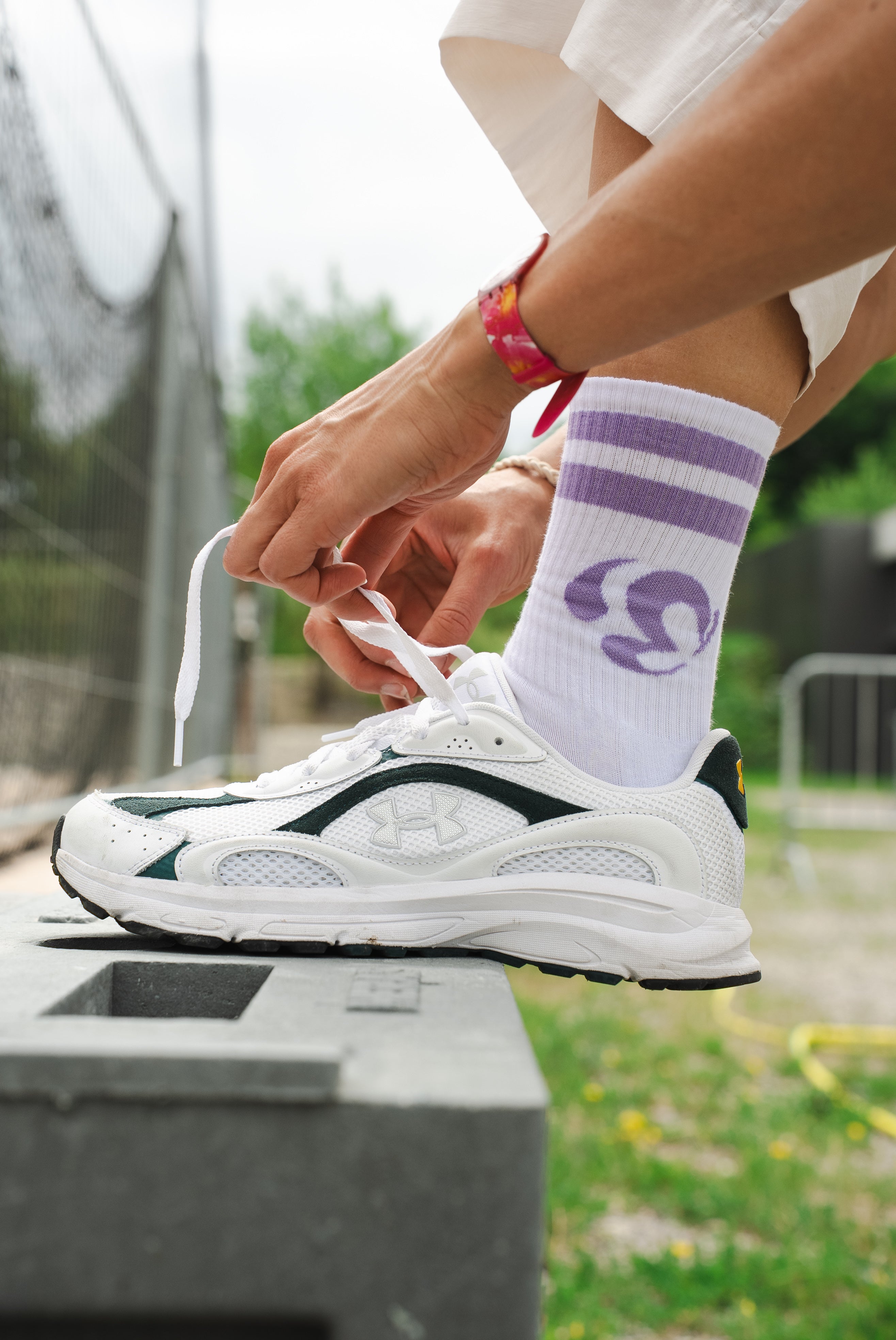 Socken Mauve